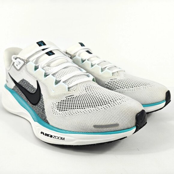 Nike Pegasus 41 Men’s 11 White Black Blue Running Shoes FD2722-103 Air Zoom - Picture 1 of 16
